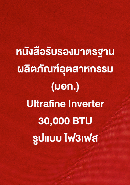 Ultrafine 30,000 ฺBTU - 3 Phase
